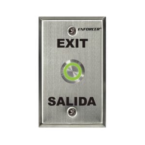 Placa RTE antivandálica iluminada multicolor