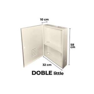 Gabinete doble compartimiento little